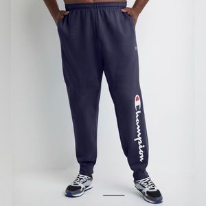 Navy Champion Sweatpants/Joggers (XL)
